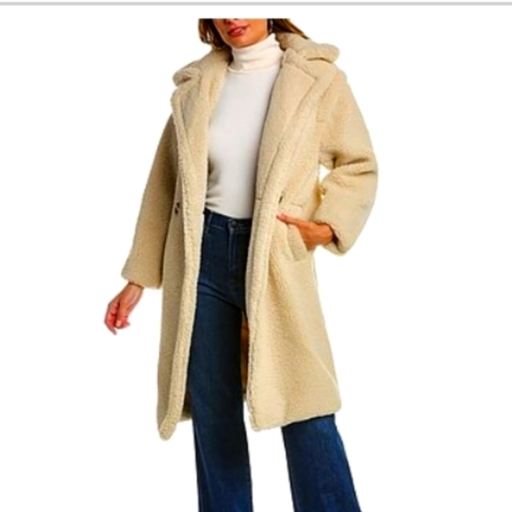 NWT Elie by Elie Tahari Double breasted Coat